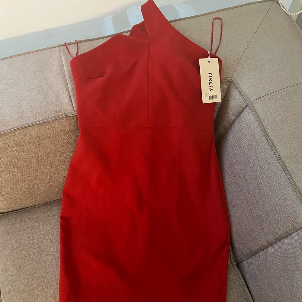 Red Likely cocktail dress